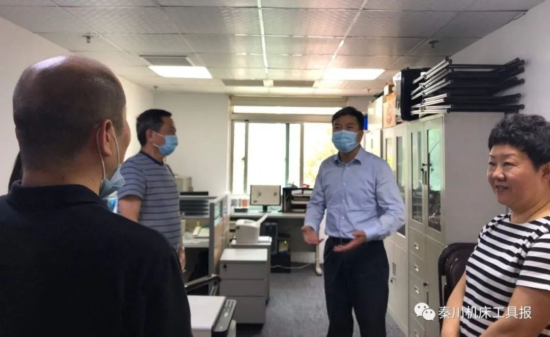 嚴(yán)鑒鉑董事長赴秦川集團(tuán)上海辦事處調(diào)研