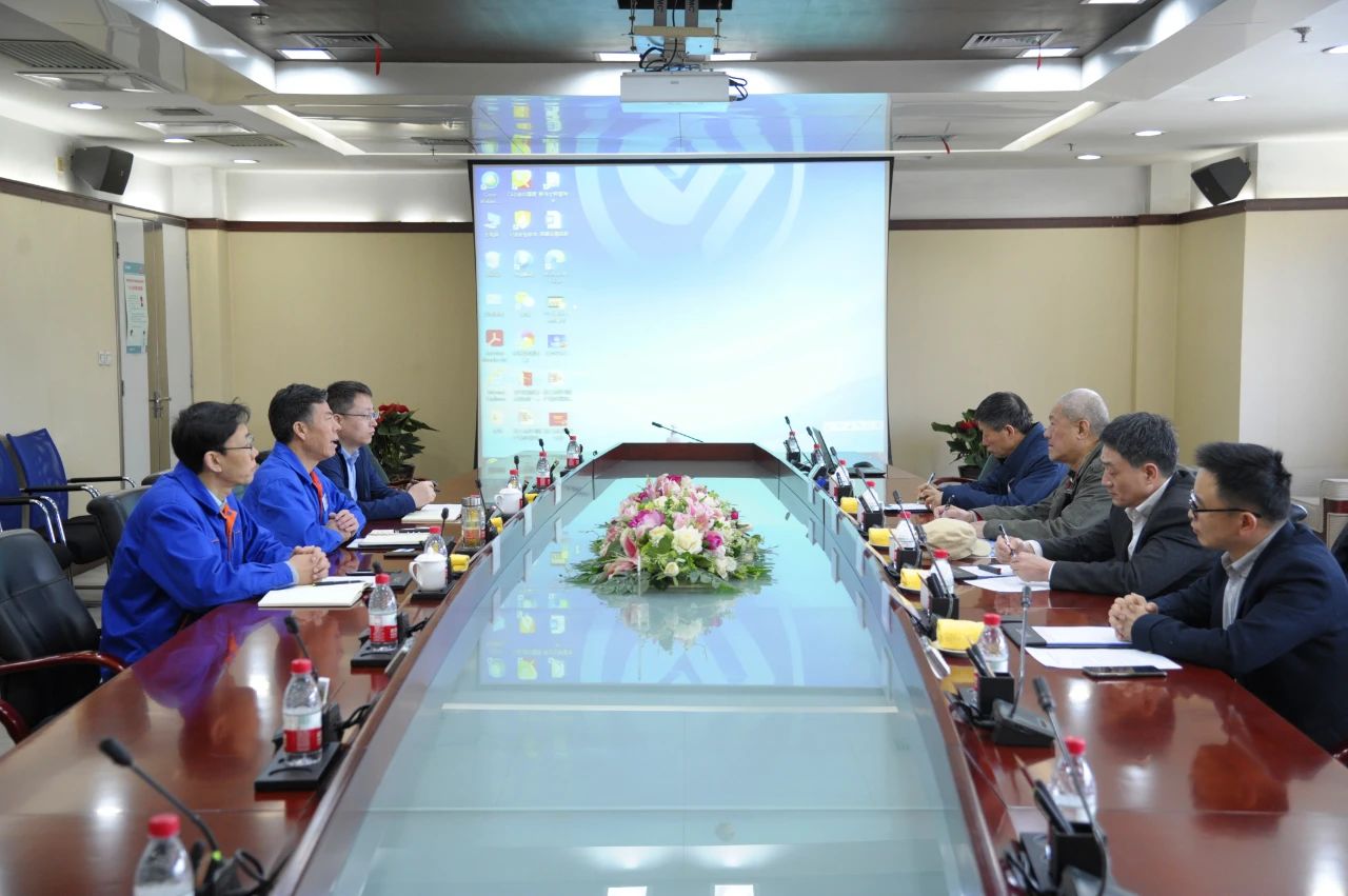 嚴(yán)鑒鉑董事長會(huì)見關(guān)天工程研究院院長林炎志一行