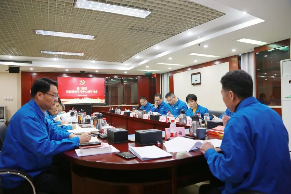 秦川集團黨委理論學(xué)習(xí)中心組專題學(xué)習(xí)黨的二十大深化全面從嚴治黨新的戰(zhàn)略部署